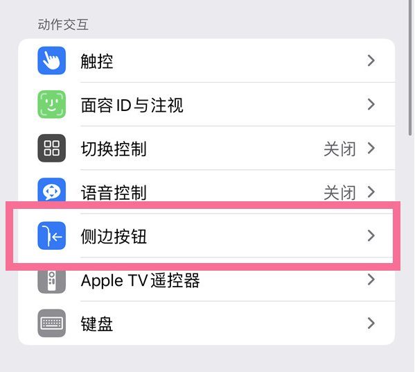 砀山苹果14维修店分享iPhone14 Plus侧键双击下载功能关闭方法 